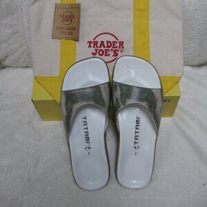 Birkenstock Tatami LUCIDITY  CAMO 41 N US W 9.5 - 10 Trader Joe's Mini Tote